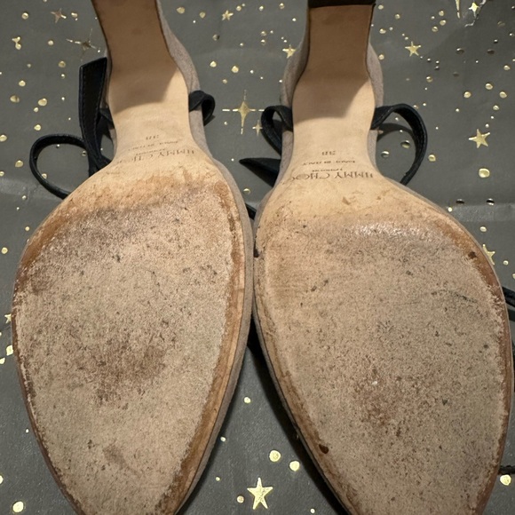 Jimmy Choo Suede Ankle Strap Pump - Picture 2 of 2